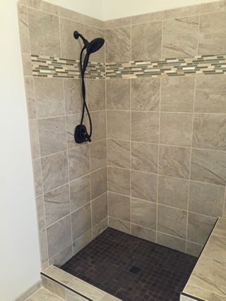 Marble Tile Shower